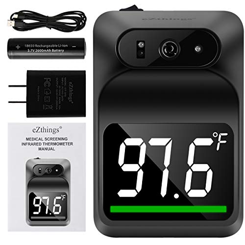 Image of REED Non-Contact Medical Screening Forehead Thermometer for Physician Offices and Hospitals (Mounted)