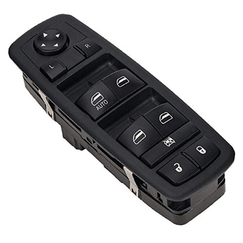4602632AG Driver Side Master Power Window Switch - Replaces Part 4602632AH, 4602632AF, Compatible with Nitro and Liberty 2008-2012, Journey 2009-2010