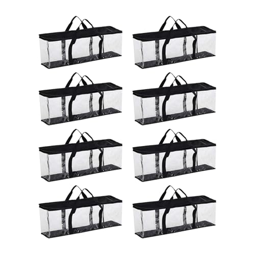 Rieder 8X Transparente DVD CD Aufbewahrungstaschen