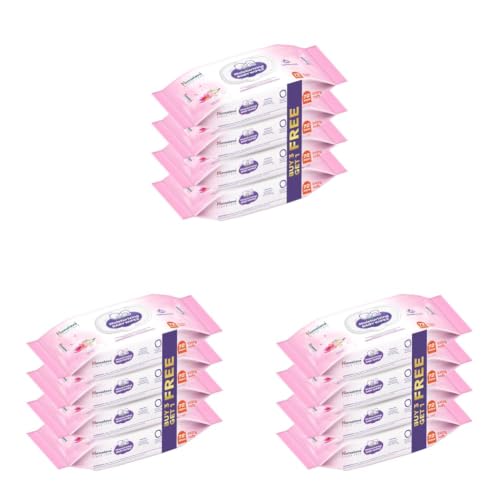 Image of Himalaya Moisturizing Baby Wipes with Lid | 72 Wipes x B3 G1 Free - 288 Wipes| With Indian Lotus & Aloe Vera | Protects baby's skin from Dryness | (Pack of 3)