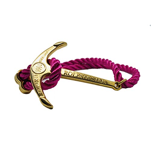 Preisvergleich Produktbild Proton Jewelers Armband Anker Submariner Rosa und Gold Tone