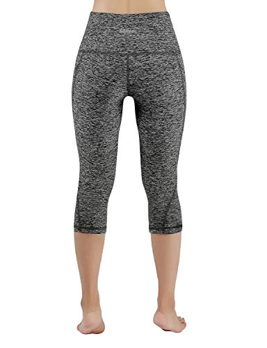 image for ODODOS Women's High Waist Yoga Capris with Pockets,Tummy Control,Worko