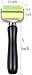 Beyondlife 1600W Plastic Welding Kit Hot Air Welder Heating Gun PVC Vinyl Rod Welding Hot Gas Pistol Tool, with Various Welding Nozzles, Handheld Floor Groover