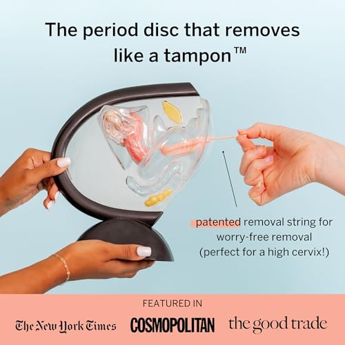 Pixie Menstrual Disc Kit - No Metals or Toxins - 100% Medical-Grade Silicone - Best Period Disc Starter Kit - Removes Like a Tampon - Proven to Become A Successful Menstrual Disc User - Image 4