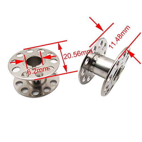 Ckpsms Brand -#Kp-19036 Domestic Sewing Machine Shuttle Hook, Bobbin Case+5 Bobbins Compatible With Singer, Elna,Brother + #TOP5