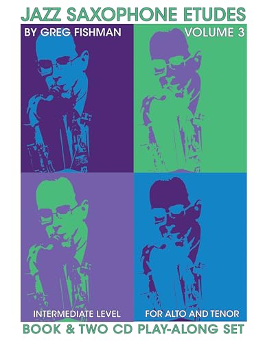 Jazz Saxophone Etudes, Vol. 3 (Book & CDs)