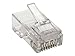 Tripp Lite Cat6 RJ45 Modular Plug for Round Stranded UTP Conductor 4-Pair, 100 Pack