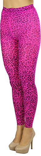 Image of ToBeInStyle Women's Footless Opaque Animal Zebra Tiger Tights Hosiery