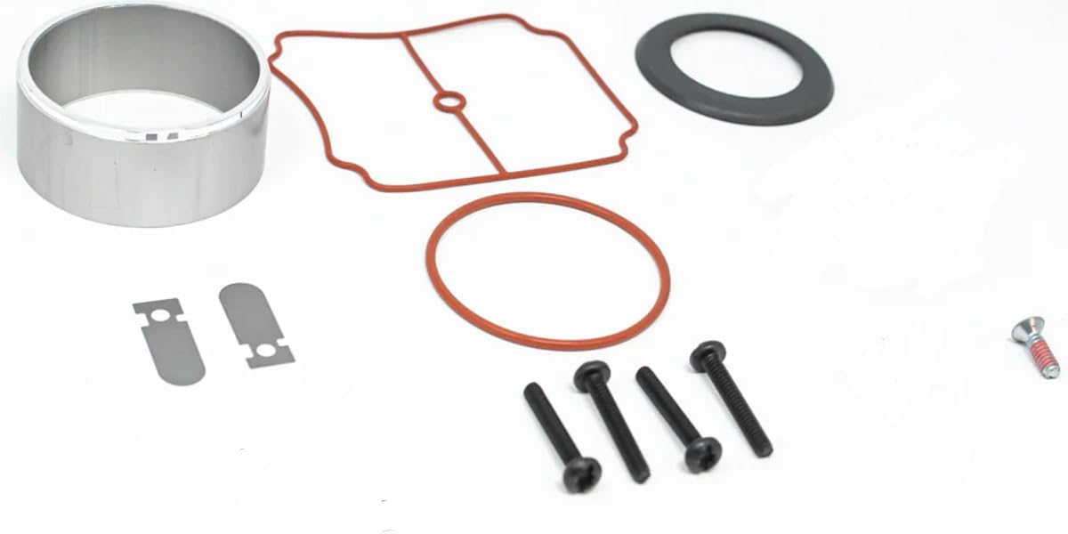 Compressor Rebuild Service Kit for Jones Fish AQ10TRJ, Vertex COM-404-MK. AQ10TRJ, AQ101, Vertex Repair Kit for the 1/3 hp Brookwood single piston compressor. COM401-MK COM404-MK 680