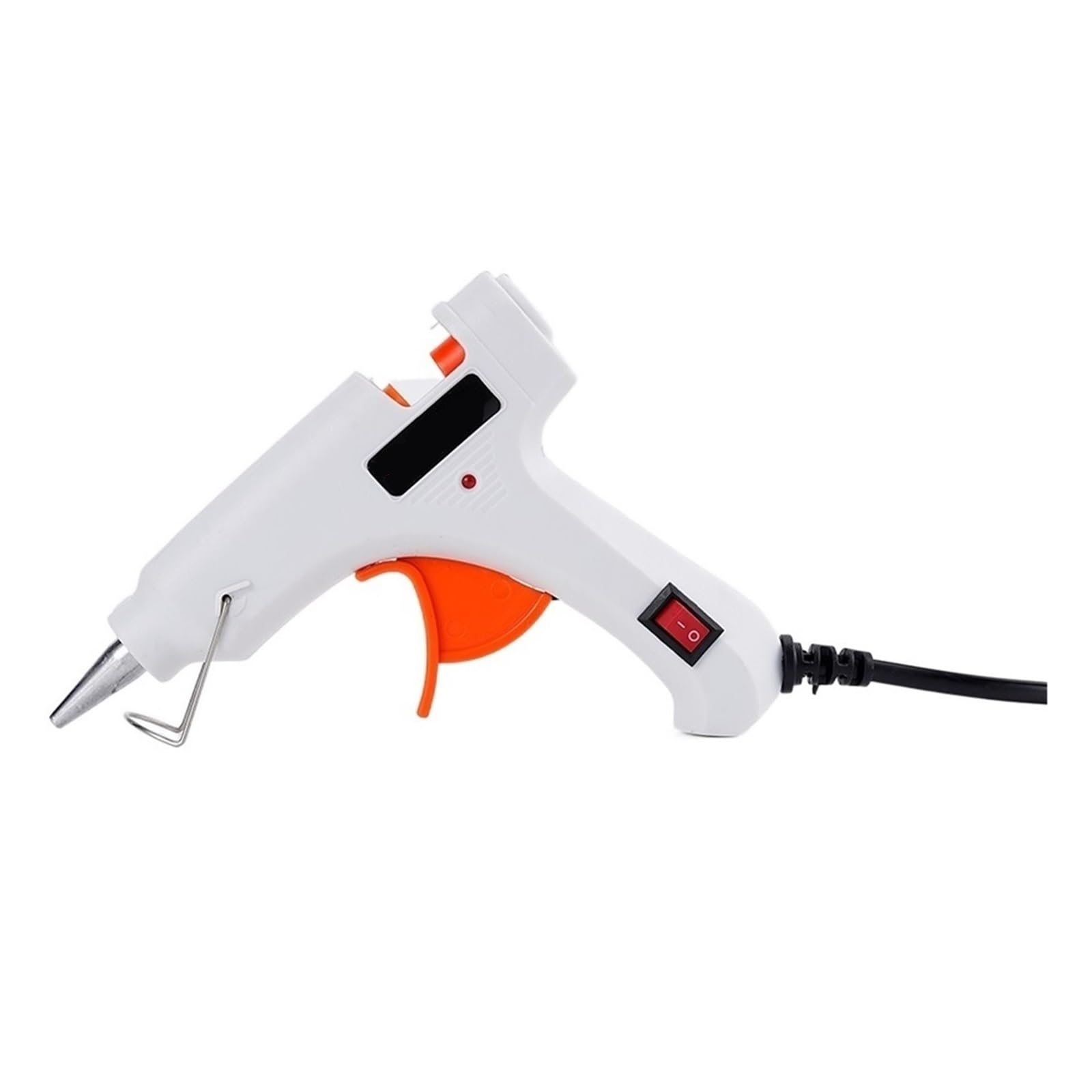 Yfdgd White Glue Gun Hot Melt Glue Gun For 7Mm Stick Industrial Mini Guns Thermo Electric Heat Temperature Tools Quick Reliable Flow Bonding(White Glue Gun)