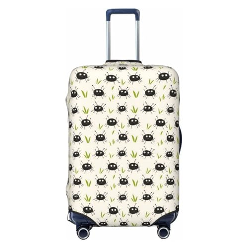Luggage Cover Protector - Cute Black Spider Print Suitcase Covers for Luggage Fit 18-21 Inch Suitcase