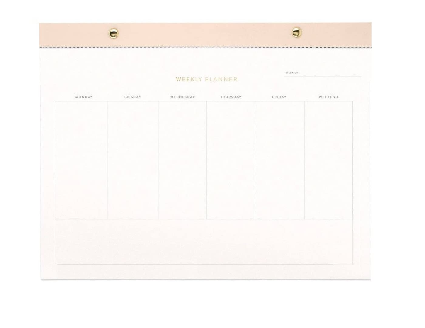 Cambridge Sugar Paper Essentials Undated Weekly Planning Pad, 8.5" x 10.5"