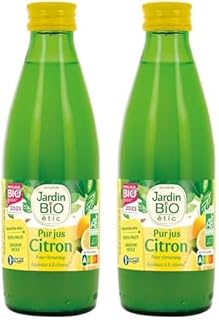 Jardin BiO étic - Pur Jus de Citron 25 cl (Lot de 2)