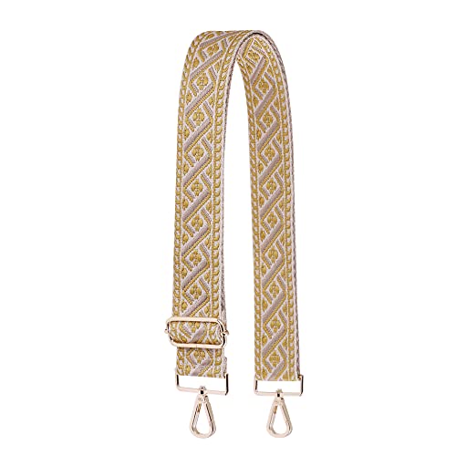 Image of S-Jacorry Purse Strap Replacement Crossbody Wide Shoulder Strap Adjustable Canvas Straps Handbag Strap Replacement Belts