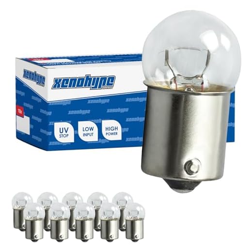 XENOHYPE 10x R10W Premium BA15s 12 V 10 Watt Kugellampe