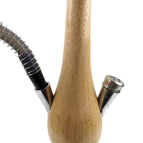 HCDMRE Arab Luxury Extreme Serie 006: 28"Schlauch Shisha Combo Kit Set, Holz Shisha Arab Shisha Zubehör Europa und die Vereinigten Staaten Explosion Modelle Holz Topf – Bild 3