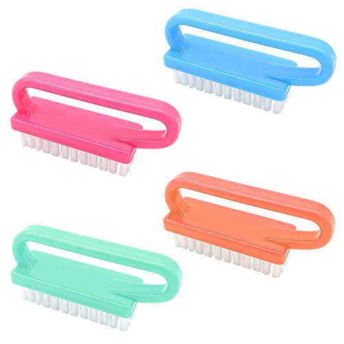 nail brush,multi-color 4 packs
