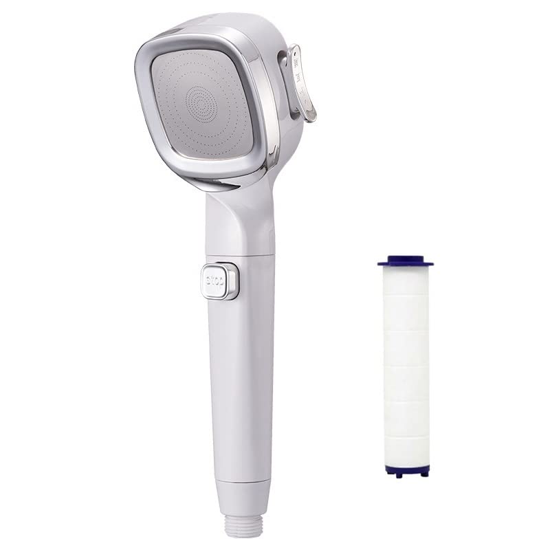 Pommeau de douche haute pression idéal pour revitaliser vos matins et purifier votre bain