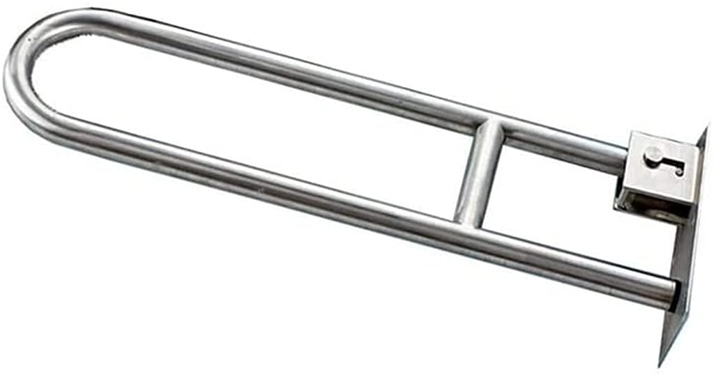 Barre de grabin en acier inoxydable brossé pour toilette et douche senior