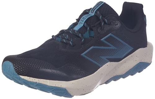 New Balance �����Y Dynasoft Nitrel V6 �g���C�������j���O�V���[�Y, �u���b�N/�\���g�E�H�[�^�[, 10 X-Wide