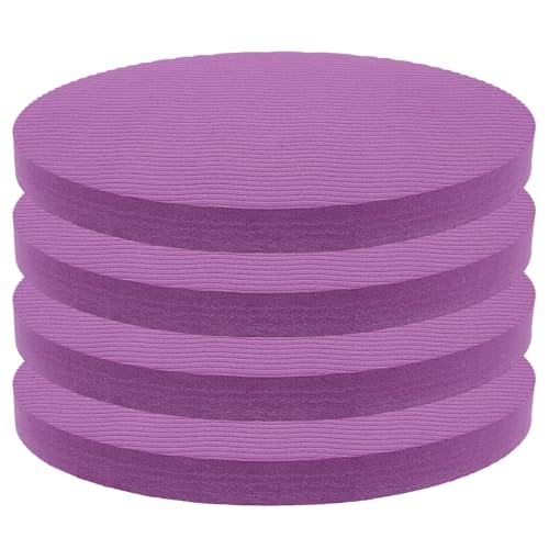 Almohadillas redondas para yoga en casa o gimnasio ideales para rutinas de fitness pilates