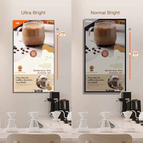 Image of 29 inch Digital Signage Display | 700-Nit Android Commercial Display | Free CMS for remote content management across retail, hospitality, office and restaurant locations.