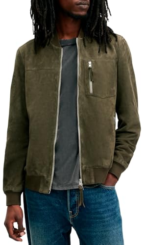 Men's Kairo Leather Bomber Jacket4