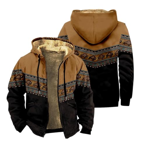 Parka Homme Hiver Chaud : veste technique coupe-vent pour ski et montagne avec capuche amovible