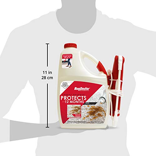 Rug Doctor Carpet Defense With Wand; Covers Up To 675 Square Feet, Protects Carpets From Spills And Stains For Up To 12 Months, Repels Dirt, Causes Liquids To Bead Up For Easy Cleaning, 96 Fl. Oz. #TOP7