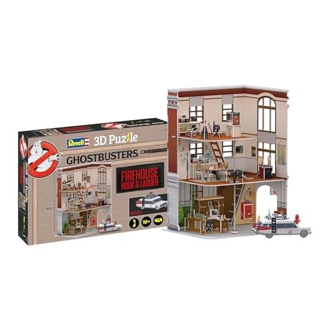 Revell 3D Puzzle Ghostbusters Firestation Kit Cover
