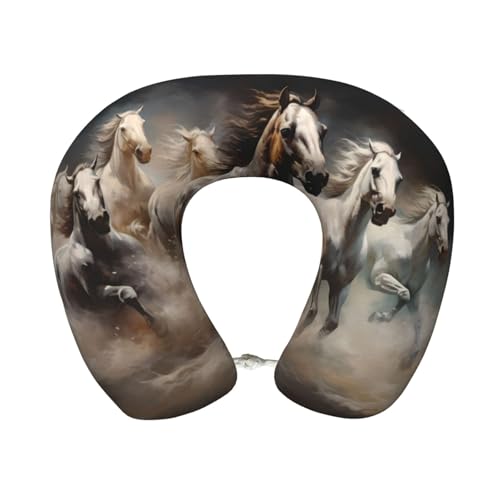 Almohada de viaje espuma viscoelástica 30x25 cm