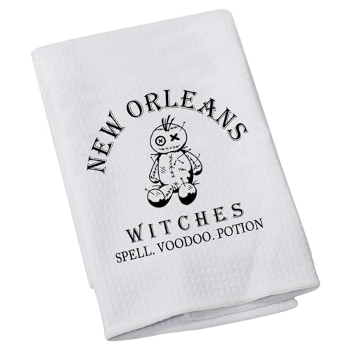 Torchon de cuisine New Orleans Witches Spell LEVLO - 2