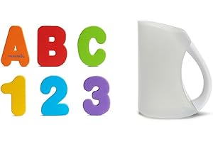 Munchkin 36-Bath Letters and Numbers Educational Bathtime Fun