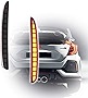 GTINTHEBOX Smoked Lens Full LED Bumper Reflector Lights Tail Brake Rear Fog Lamps For 2017 2018 2019 2020 2021 Honda Civic Hatchback, Type-R, or SI 4-Door Sedan