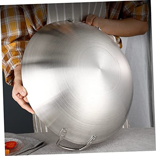 Wok de Acero Inoxidable 32cm para Cocina Eléctrica miniatura 7