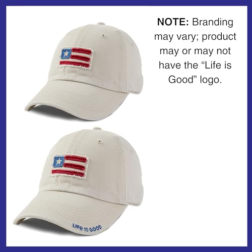 Image of Life is Good Adult Chill Baseball Cap, Low-Profile Adjustable Snap Back, Embroidered Hat for Men and Women