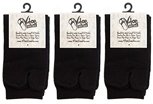 V-Toe Split Toe Flip-Flop Socks | Tabi Premium Cotton Blend Men & Women Socks | Men's Japanese Toes Separated Socks3
