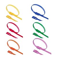 Fascette Piatte 350x7,6 Mm - Confezione Da 100 Pz, Verdi, Per Parchi Giochi, Piscine Palline, Outdoor