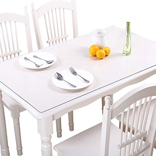 Nappe transparente protecteur de bureau et tapis de sol 85x140cm