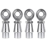 5/8” Heim Joints Rod End Kit,.625' Chromoly Heim Joints Panhard Rod End Kit for Steering,Suspension, Traction Bars, Right&Left Hand Thread with Tube Adapters & Jam Nuts - 2Set