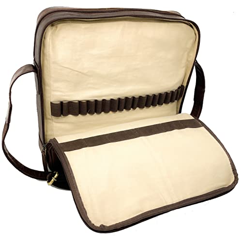 Leather Messenger Bag for Artists, 12x11.5 inches, Crossbody Style for Laptops, Briefcase Alternative, perfect for Creatives, Designers and Architects2