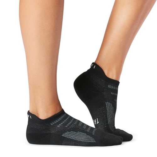 Image of TAVI NOIR No Show Ankle Socks for Women - Cushion Low Cut Atlethic Anti Slip for Active Sports, Workout Breathable Socks