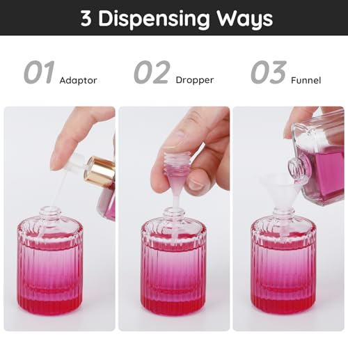 Flacons de parfum de voyage 30ml rechargeables | Kit élégant de 4 pièces