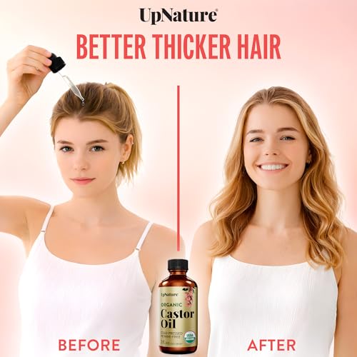 UpNature Organic Castor Oil Lash & Brow Serum (2 oz) — view 5
