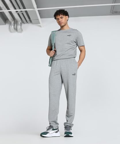Puma Unisex ESS Small No. 1 Logo Tee T-Shirts, Medium Gray Heather, – Ansicht 5