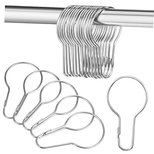 Buguuyo Haczyki Srebrne Minimalistyczne 20 Sztuk