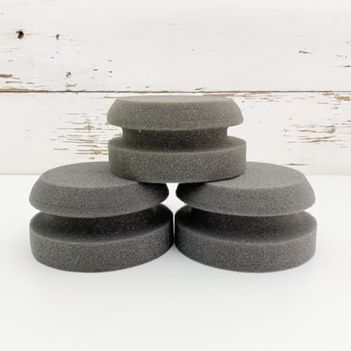 Chalk Style Painting Sponges - Set of 3-4” Round Reusable