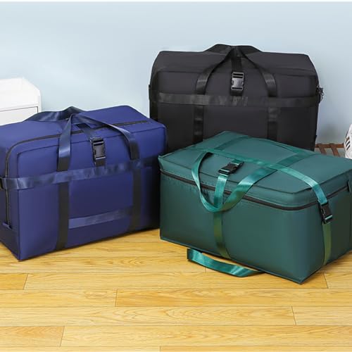 Extra Large Storage Bags Duffle Bags Tote for Moving, Storage, Camping and Travel (Green, 75L)2