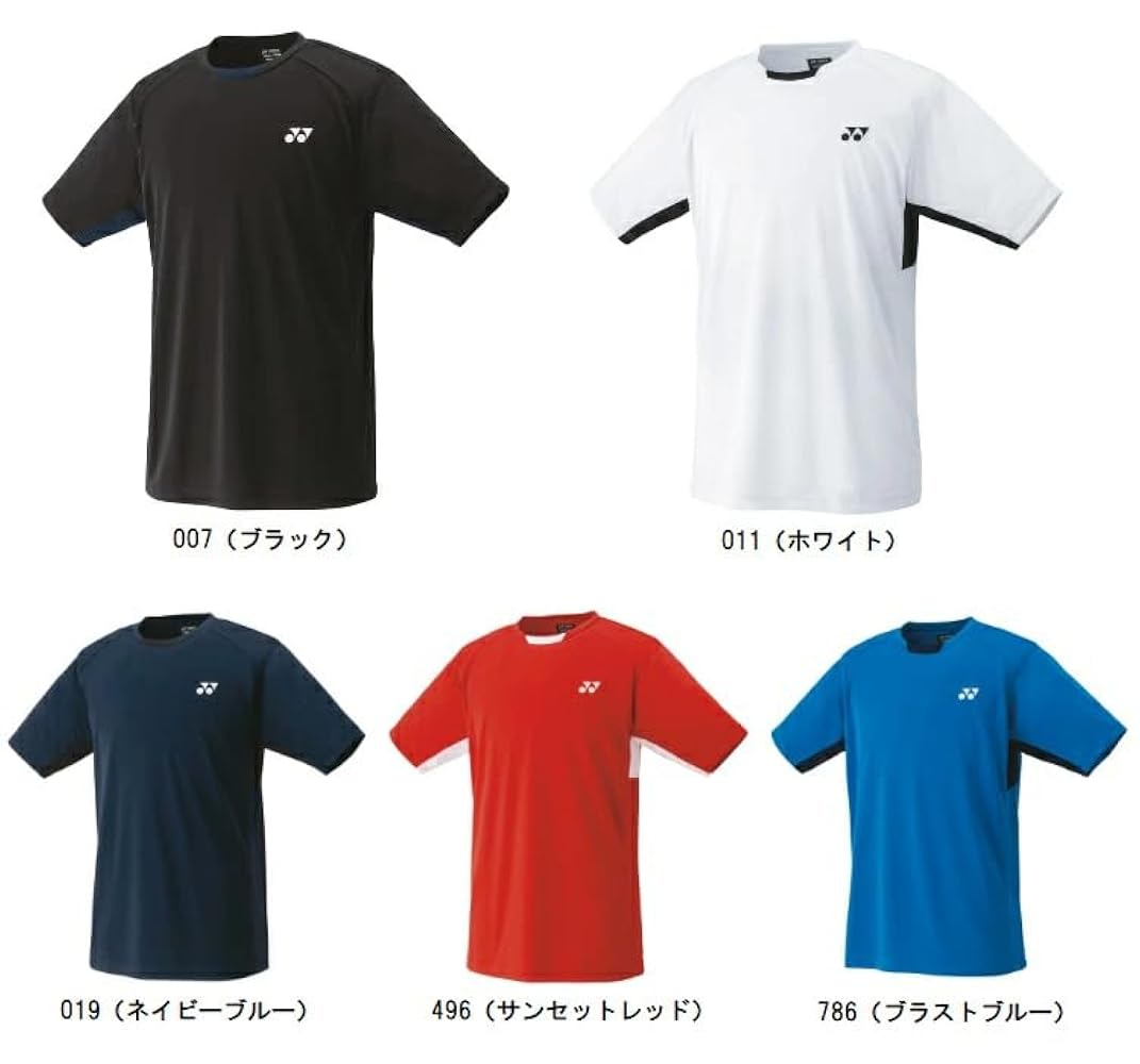 10503 ヨネックス ゲームシャツ ユニO ネイビーブルー ヨネックス / YONEX】ユニ ゲームシャツ ネイビーブルー テニス