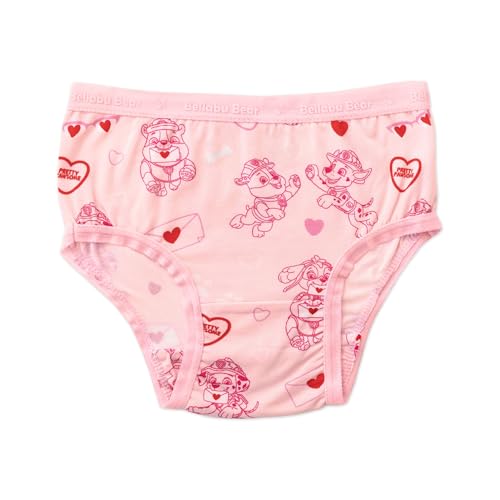 Bellabu Bear Paw Patrol Girls' Rayon from Bamboo Underwear Packs3